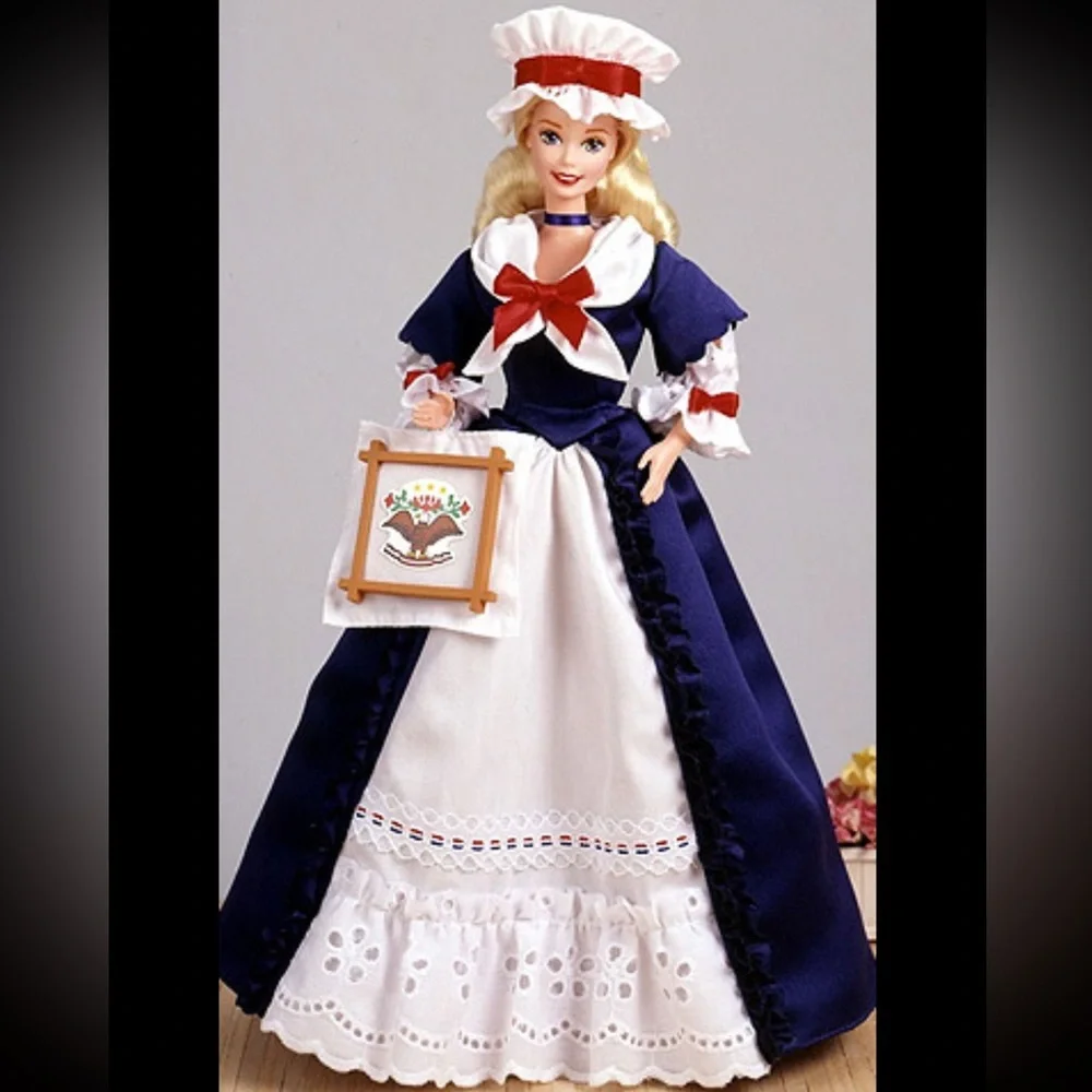 1994 Colonial Barbie, New In Box - Picture 2 of 7